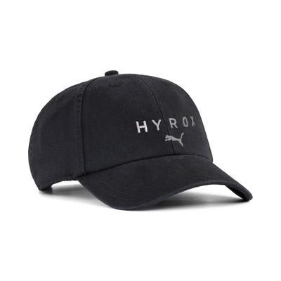 Baseball Cap PUMA "X HYROX BB CAP", Herren, schwarz (puma schwarz), Baumwolle, unifarben, Caps