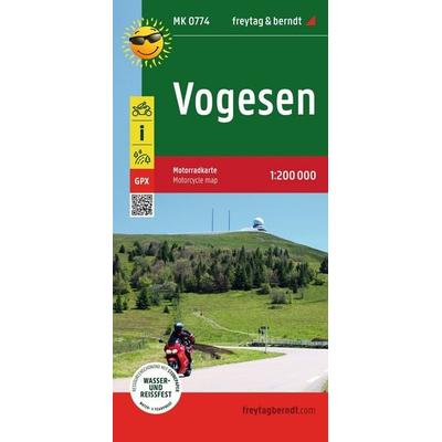 freytag & berndt Motorradkarte Vogesen 1:200.000, Sonstige von , KOMPASS Freytag & Berndt, 978-3-7079-1984-4