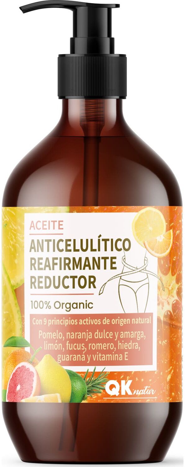 QKnatur Aceite Anticelulítico Reafirmante y Reductor 250ml