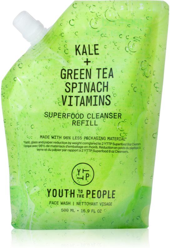 Youth To The People Superfood Cleanser Reinigungsgel Ersatzfüllung 500 ml