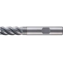 PFERD TOOLS VHM-Fräser Ø10mm, 5 Schneiden, 2xDC, Radius 0,5mm, HB, Universal - 23000847