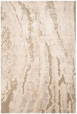SAFAVIEH Hand-Knotted Centennial Swetlana Modern Abstract Silk & Wool Rug