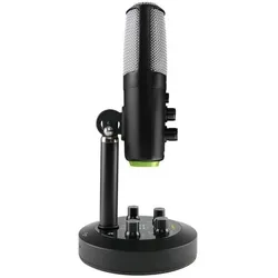 Mackie USB-Mikrofon Chromium mit In-Ear Kopfhörer, Mikrofon