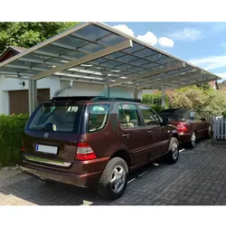 Ximax Carport Linea Typ 60 Tandem 1103 x 272 cm Schwarz