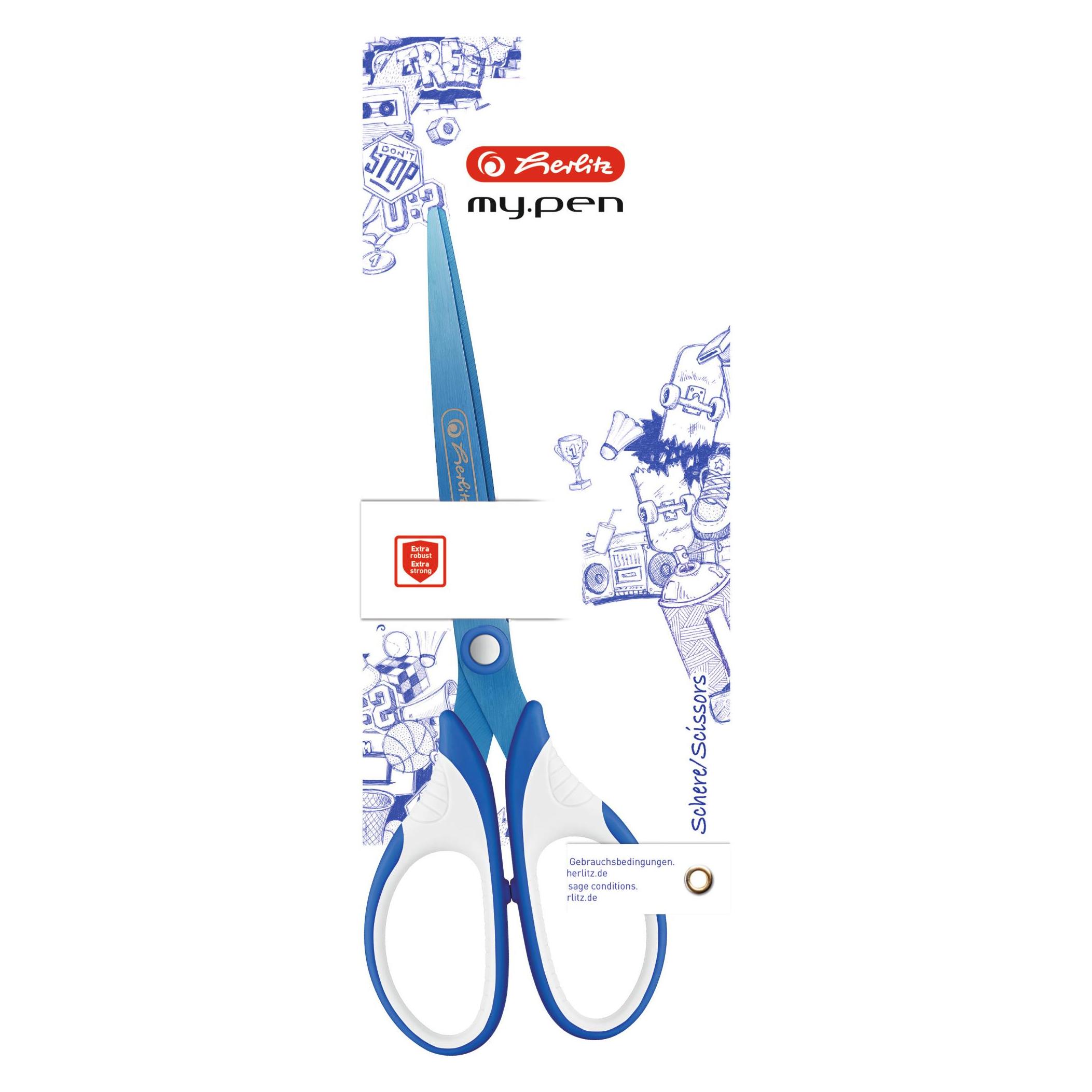 Herlitz Schere my.pen /weiss (11 cm) (50046751)