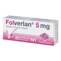 FOLVERLAN 5 mg Tabletten 20 St