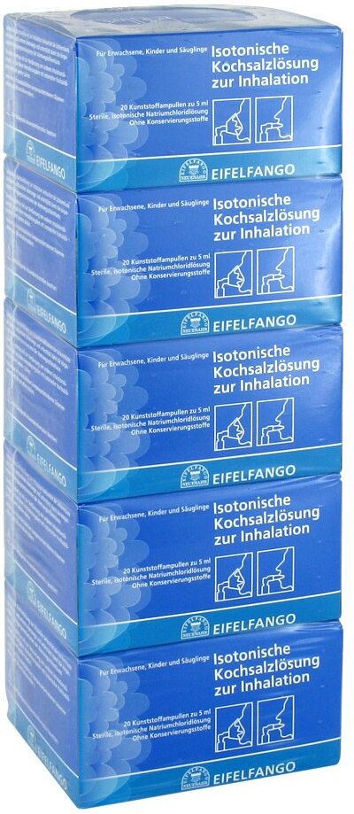 Isotonische Kochsalzlösung zur Inhalation