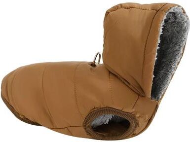 Uplift Essentials Weather Shield Fleece Lined Pet Hoodie coffee s