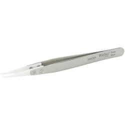 Weller Erem, Pinzette, Präzisionspinzette Mit Keramikspitz Und Geriffeltem Fingerprofil Präzisionspinzette Edelstahl Spitz