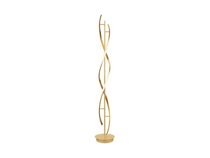 LED Design Stehlampe „Dido“ Gold Schuller