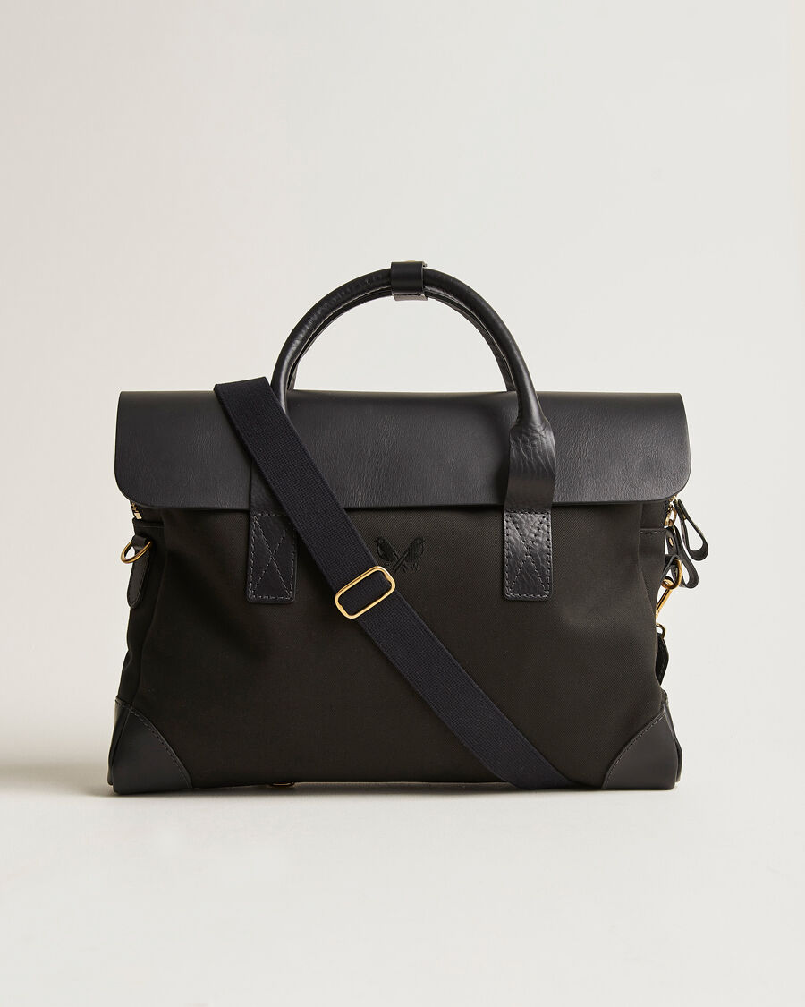 Bennett Winch Canvas Briefcase Black men One size Sort
