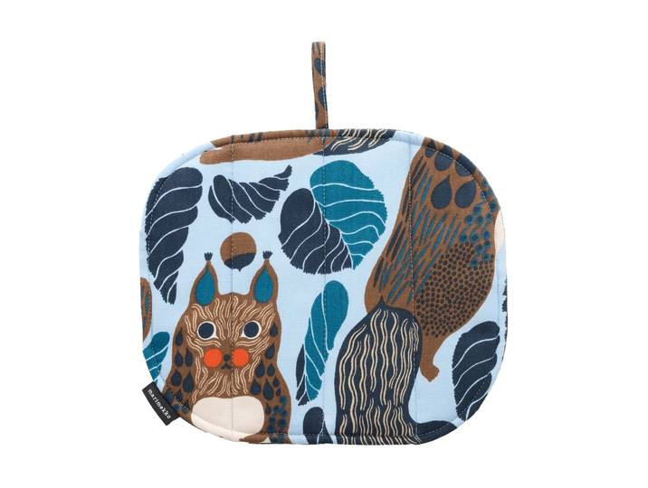 Marimekko Pieni Kurre dessous de plat Sky blue-multicolore