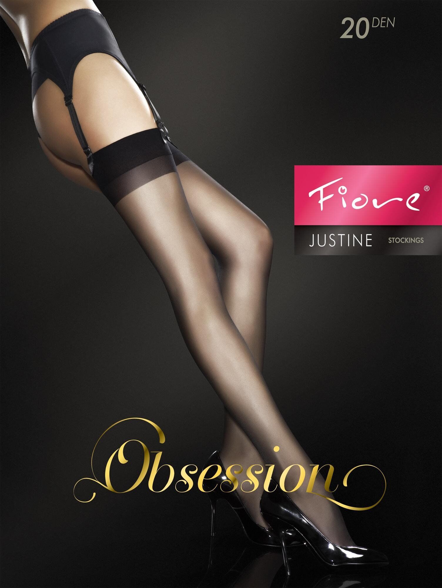 Fiore Justine Bas 20 DEN - Blanc