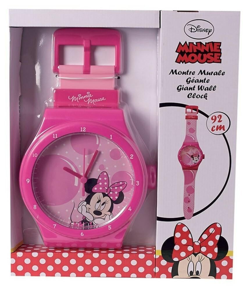 Fun House Disney Minnie reusachtige analoge wandklok voor kinderen, 92 cm