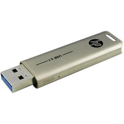 HP USB-Stick "x796w", silber (silberfarben), 256GB GB, USB-Sticks