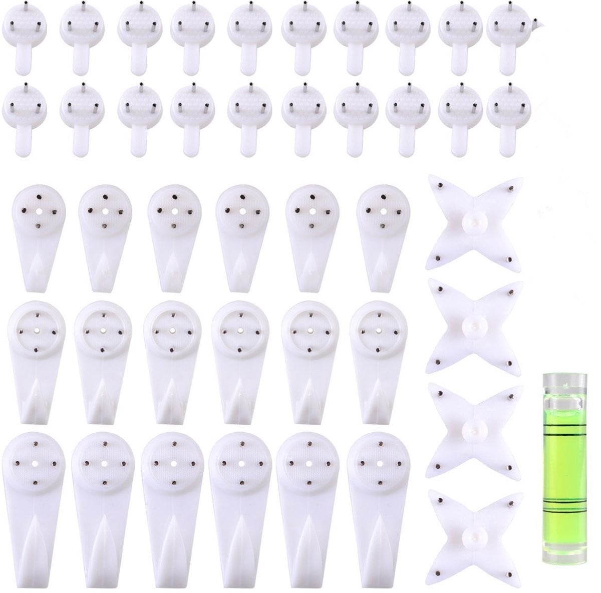 Omgoods 105-delige set foto hangers voor wanddecoratie