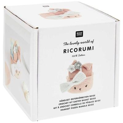 Ricorumi Häkel-Set 'Oster-Körbchen beige'