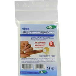 Hoega-Fingerkuppen Pflaster 4x7cm 10 ST