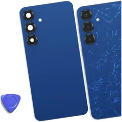 Samsung Rückabdeckung für Galaxy S25 Original Service Pack (Abdeckung, Samsung Galaxy S25), Mobilgerät Ersatzteile, Grau