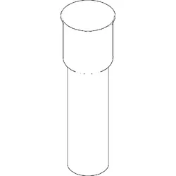 Dornbracht Tauchrohr Geruchsverschl. 092823019-00 chrom