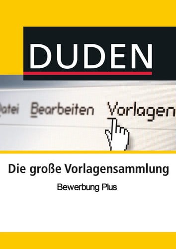 Duden Vorlagensammlung - Bewerbung PLUS Mac OS 9783411904235