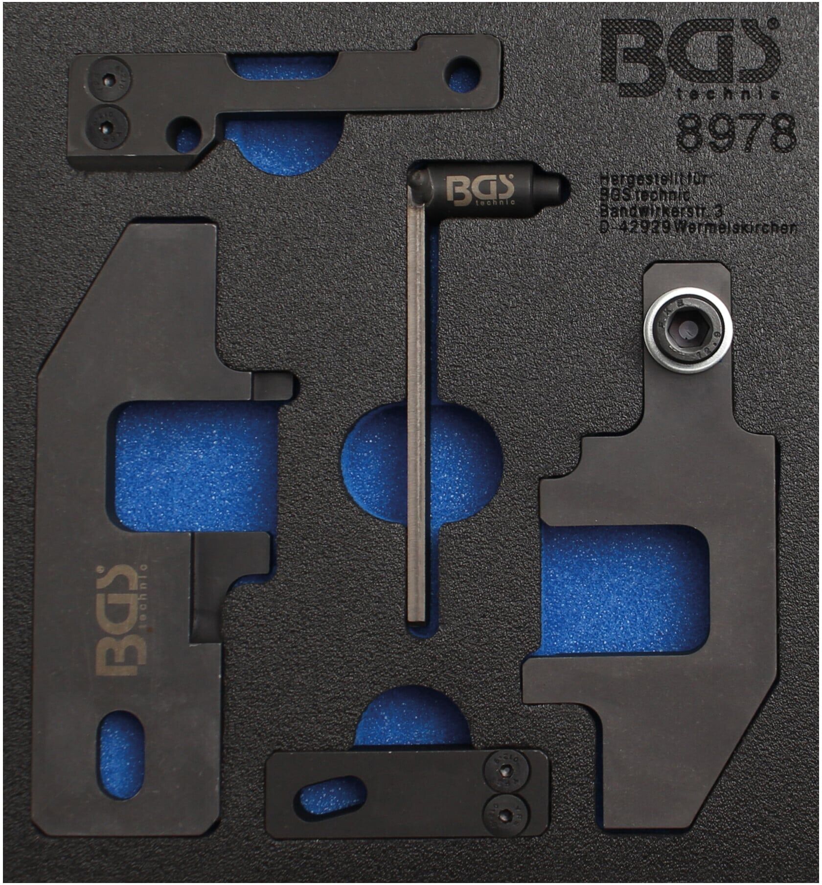 BGS Motor-Einstellwerkzeug-Satz für Peugeot, Citroën 1.0, 1.2 Vti ; BGS technic (8978)