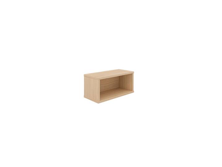 Paidi Wandregal, Naturfarben, Holzwerkstoff, 40x18.5x18.7 cm, Blauer Engel, Goldenes M, Wohnzimmer, Regal, Wandregal