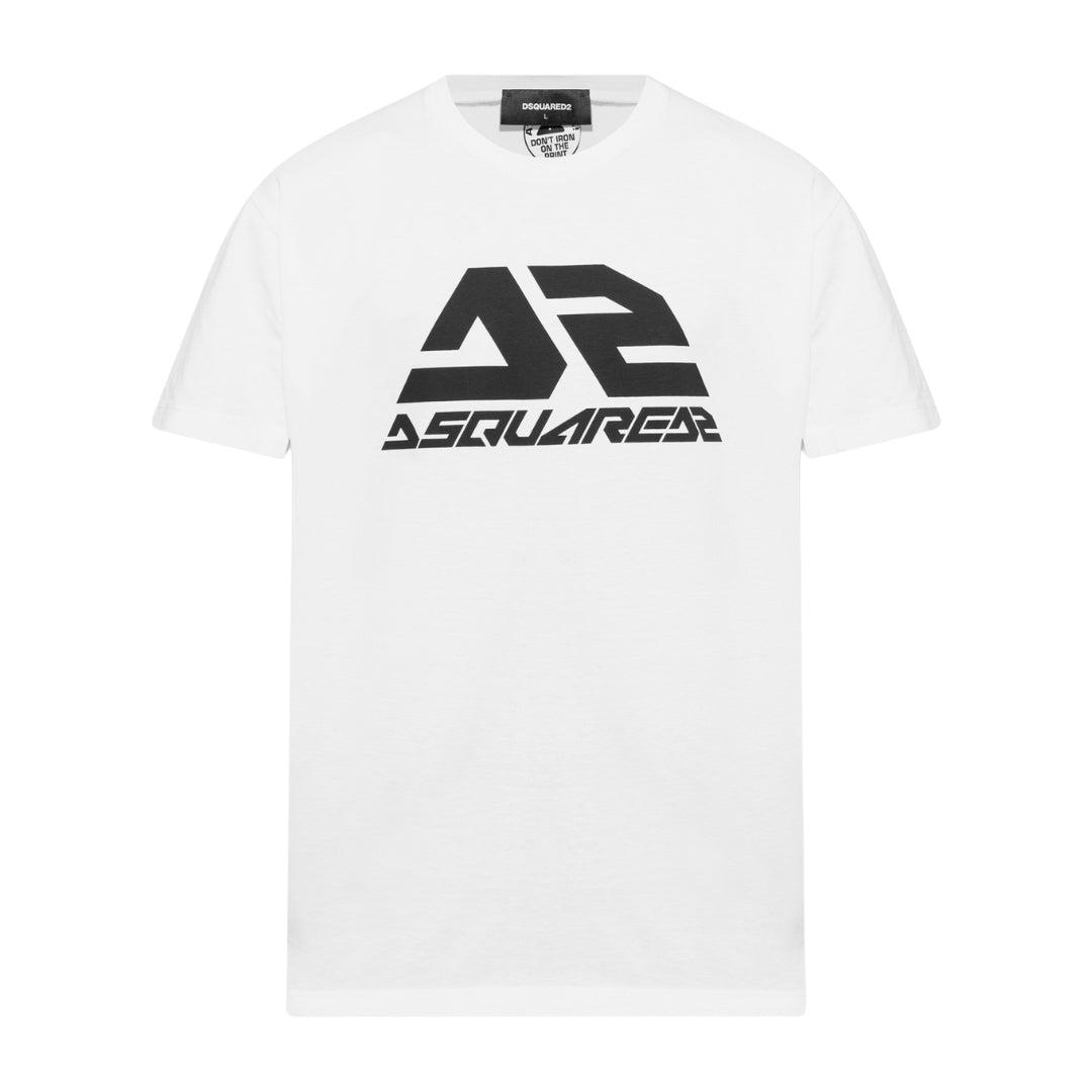 Dsquared2 Bold Logo Cool Fit Weißes T-shirt