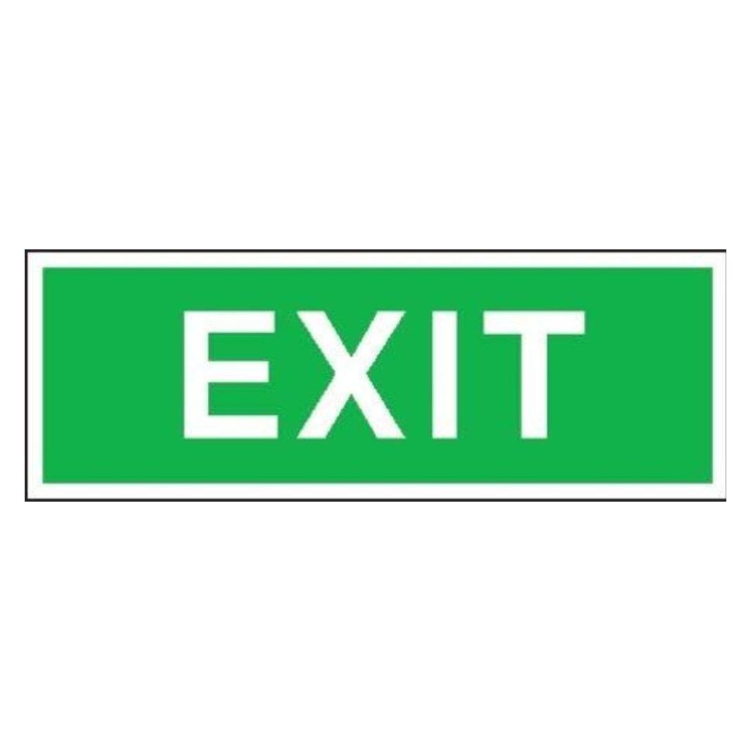 Magni Format 4044589059505 - Sicherheitsschild Alu EXIT 300 x 105 mm (4044589059505)