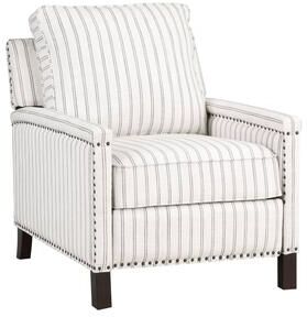 Fremont & Park Ferron Fabric Push Back Reclining Chair