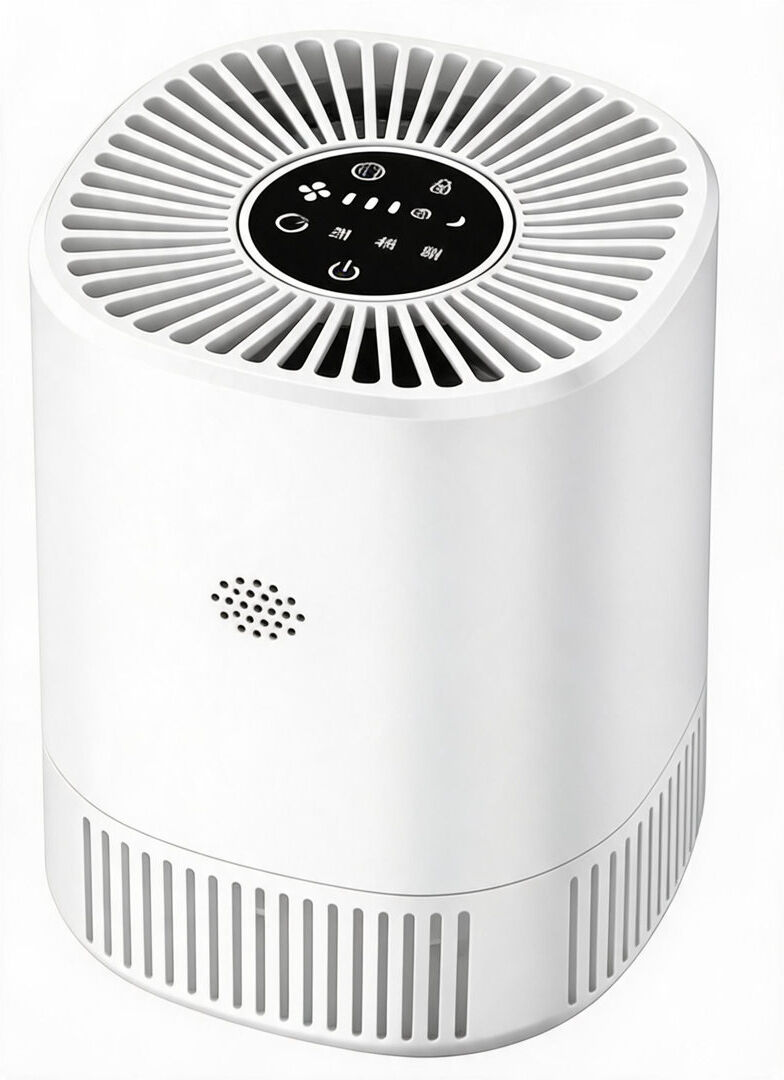 ZACOO Air Purifier for Home – For Large Rooms up to 120 m², Eliminates Allergens, Odors, and Pet Hair, Efficient Filter, Fresh Air White 25cm H X 19.5cm W X 19.5cm D