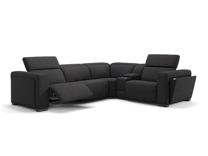 Stoff Eckcouch ANCONA Wohnlandschaft Sitzecke