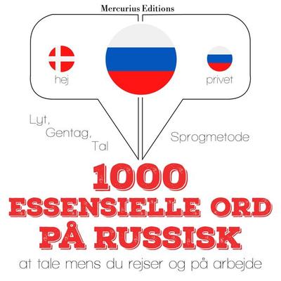 1000 essentielle ord på russisk - JM Gardner, Audio, 9782821128163