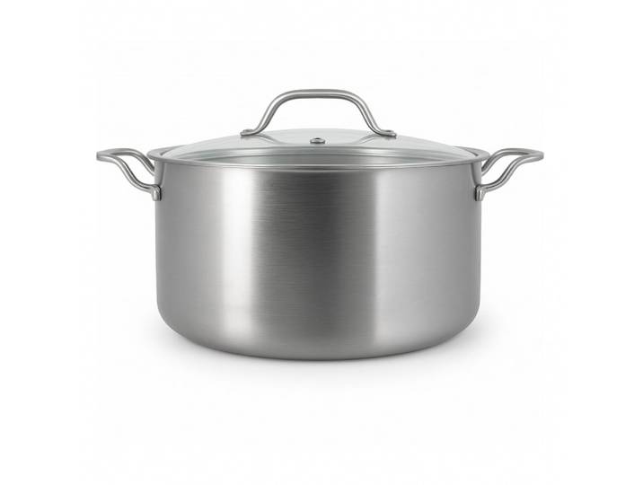 Faitout acier inoxydable 24cm - fait en france - tous feux