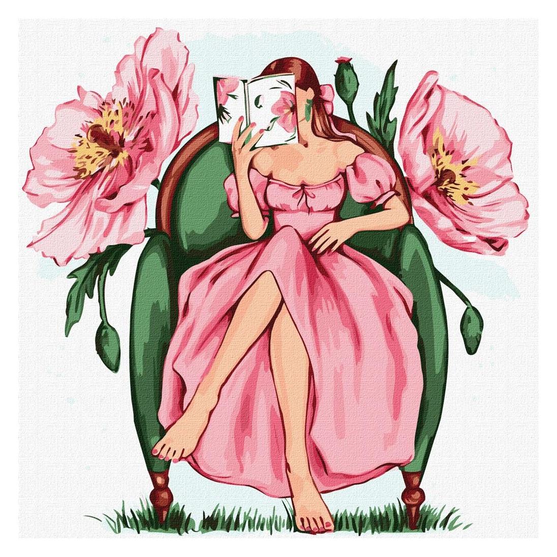 Ideyka Malen nach Zahlen - Blumenharmonie (56585506)