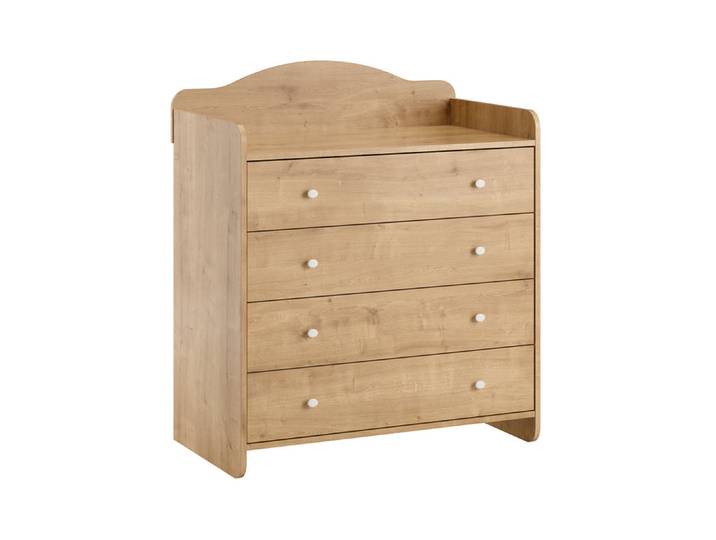 Commode à langer 4 tiroirs Vox Megeve Bois