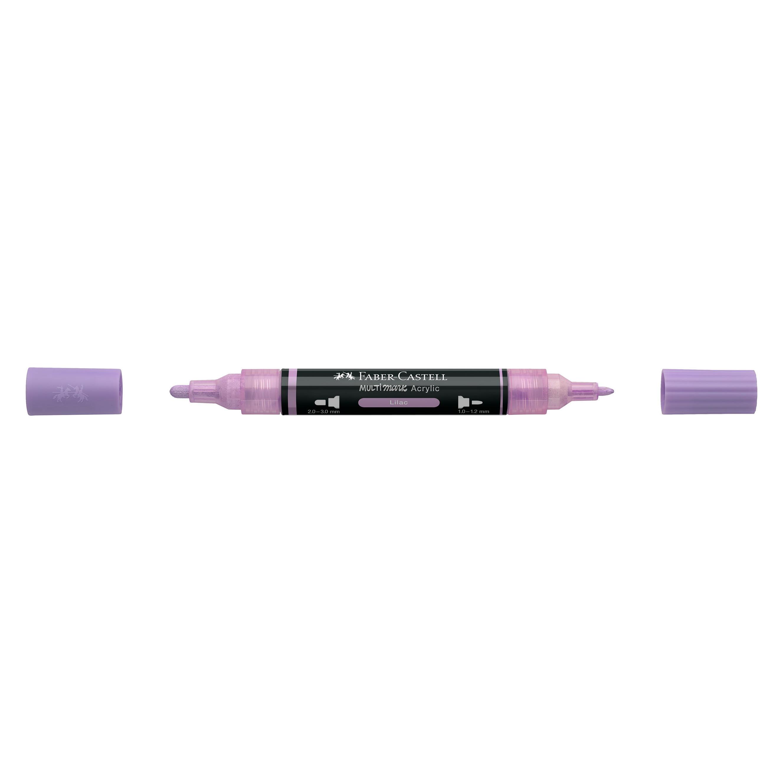 Faber-Castell Multimark Acrylic Marker. lilac (1x) (185939)