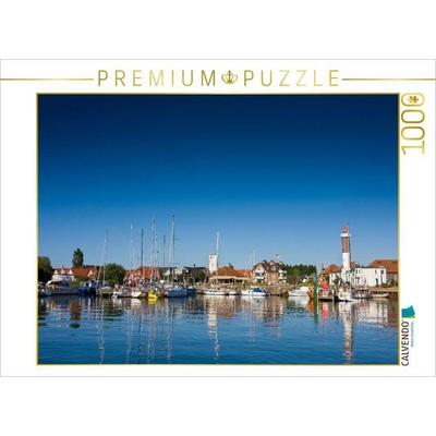 CALVENDO Puzzle Hafen von Timmendorf, Insel Poel, Mecklenburg-Vorpommern, Deutschland | 1000 Teile Lege-Größe 64x48cm Foto-Puzzle für glückliche Stund
