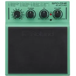 Roland SPD::ONE Electro (E-Drum), Schlagzeug, Grün