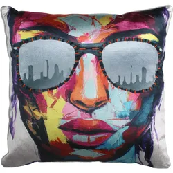 Kissen GRAFFITI (BH 45x45 cm) - BH 45x45 cm