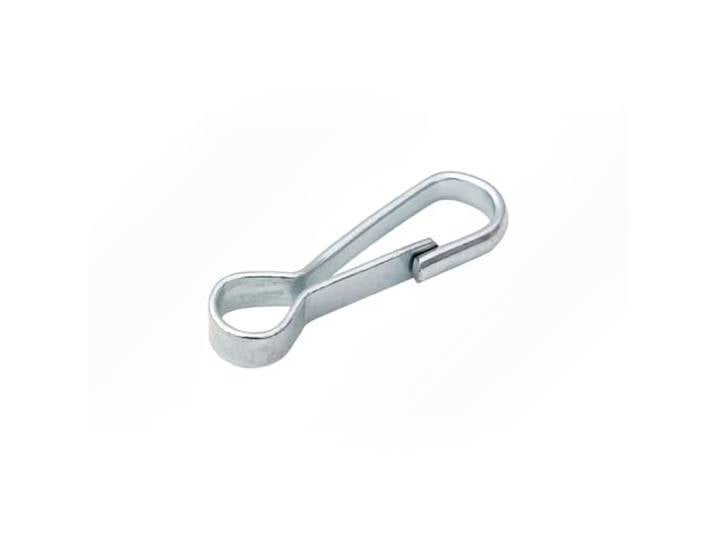 LYSEL® Simplexhaken Simplex Haken Planenbefestigung Planenhaken 60mm DIN 5287 Stahl vernickelt VE 1000 Stück