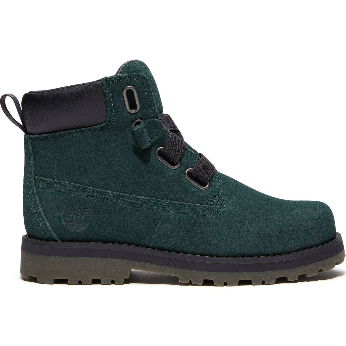Timberland Kids Mid Pull ON Boot dk grn suede 2 TB0A5NJNEY01-2