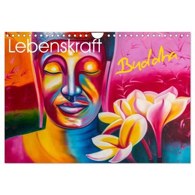 Lebenskraft Buddha (Wandkalender 2027 DIN A4 quer), CALVENDO Monatskalender