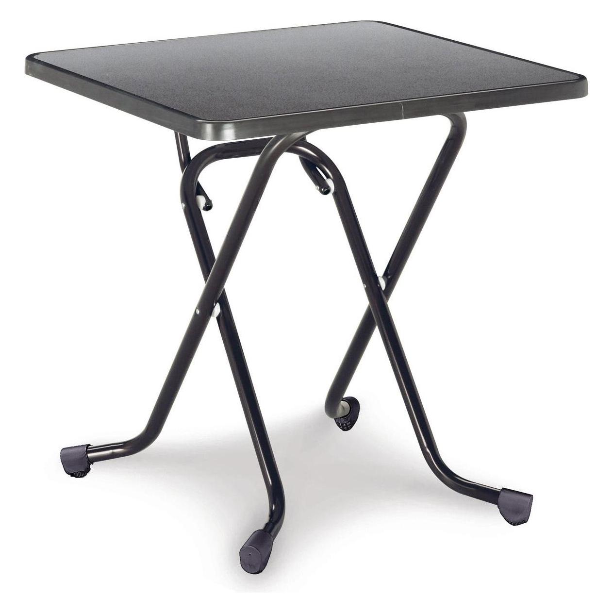 Best Klapptisch 67 x 67 H 70 cm anthrazit (67 x 67 x 70 cm) (26527050)