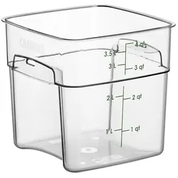 Cambro CamSquare FreshPro® 3,8L Lebensmittelbehälter, 6 Stück im Karton - 4SFSPROCW135