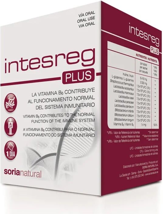 Soria Natural INTESREG PLUS 14 Sobres de 10g