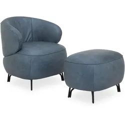 Hocker himolla HOCHFELLN (BHT 66x44x52 cm) - türkis - BHT 66x44x52 cm