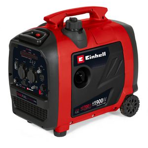 Einhell Stromerzeuger TE-IG 1900 DF, Benzin / Gas Inverter, 1900 W, Anschluss 12V, 2x USB, 2x 230V