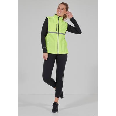 Funktionsweste ENDURANCE "LAUPEN XQL", Herren, Gr. 4XL, gelb (neongelb), 100% Polyester, normal, ohne Ausschnitt, Westen Funktionsweste, mit optimaler Sichtbarkeit im Straßenverkehr