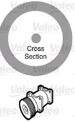 VALEO 509179 Seal, coolant tube